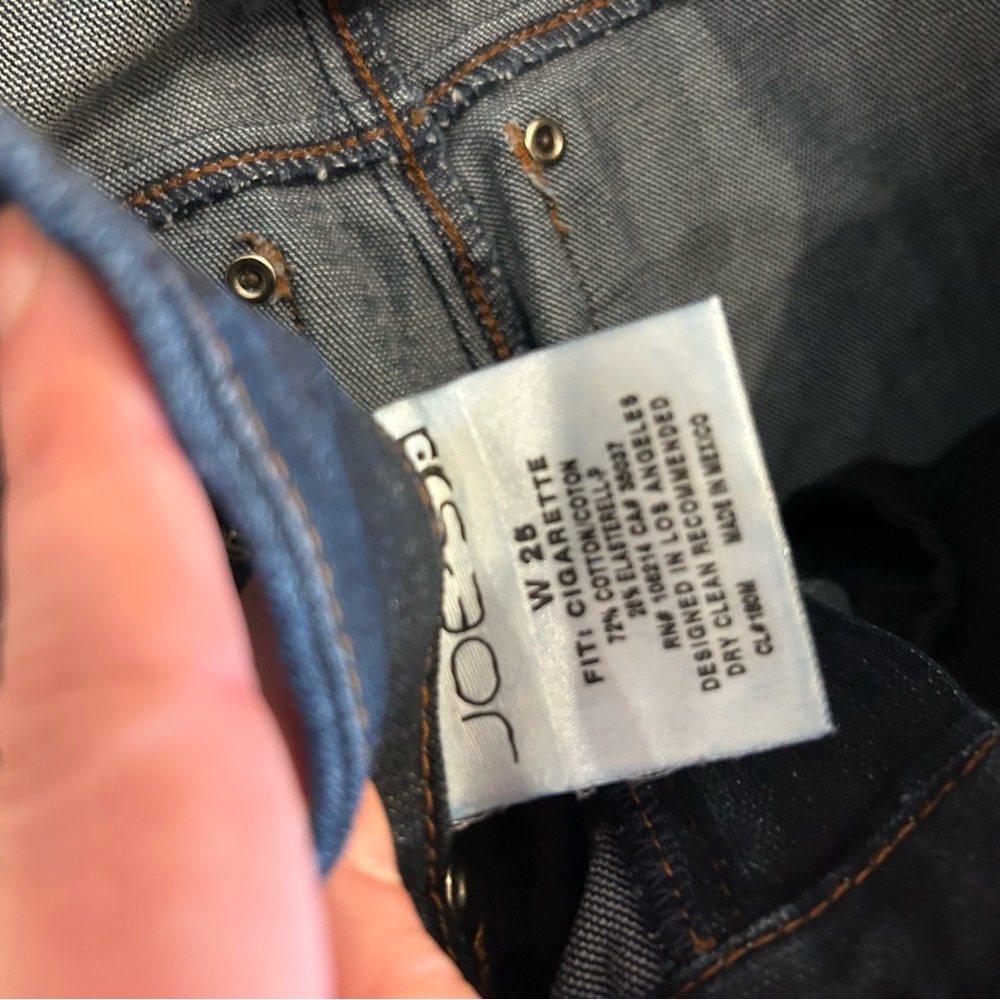 Y2K low rise Joes Jeans size 25 - Picture 7 of 7